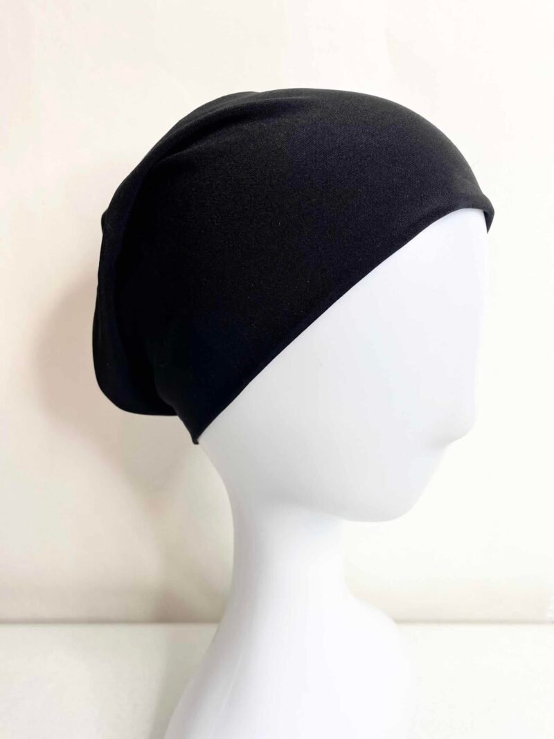 Bonnet à Hijab tube noir