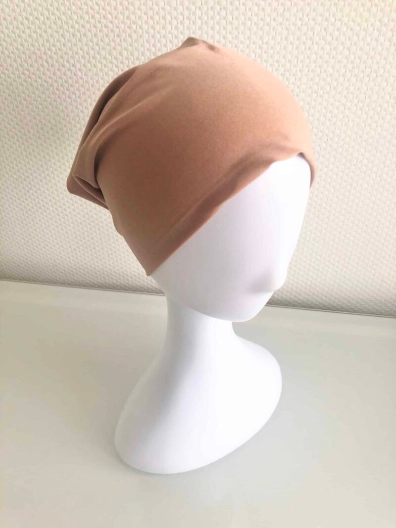 Bonnet à Hijab tube nude