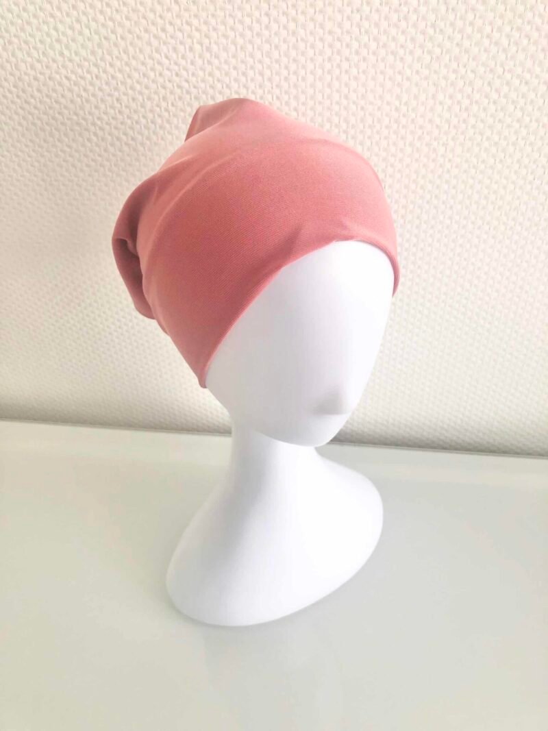 Bonnet à Hijab tube rose