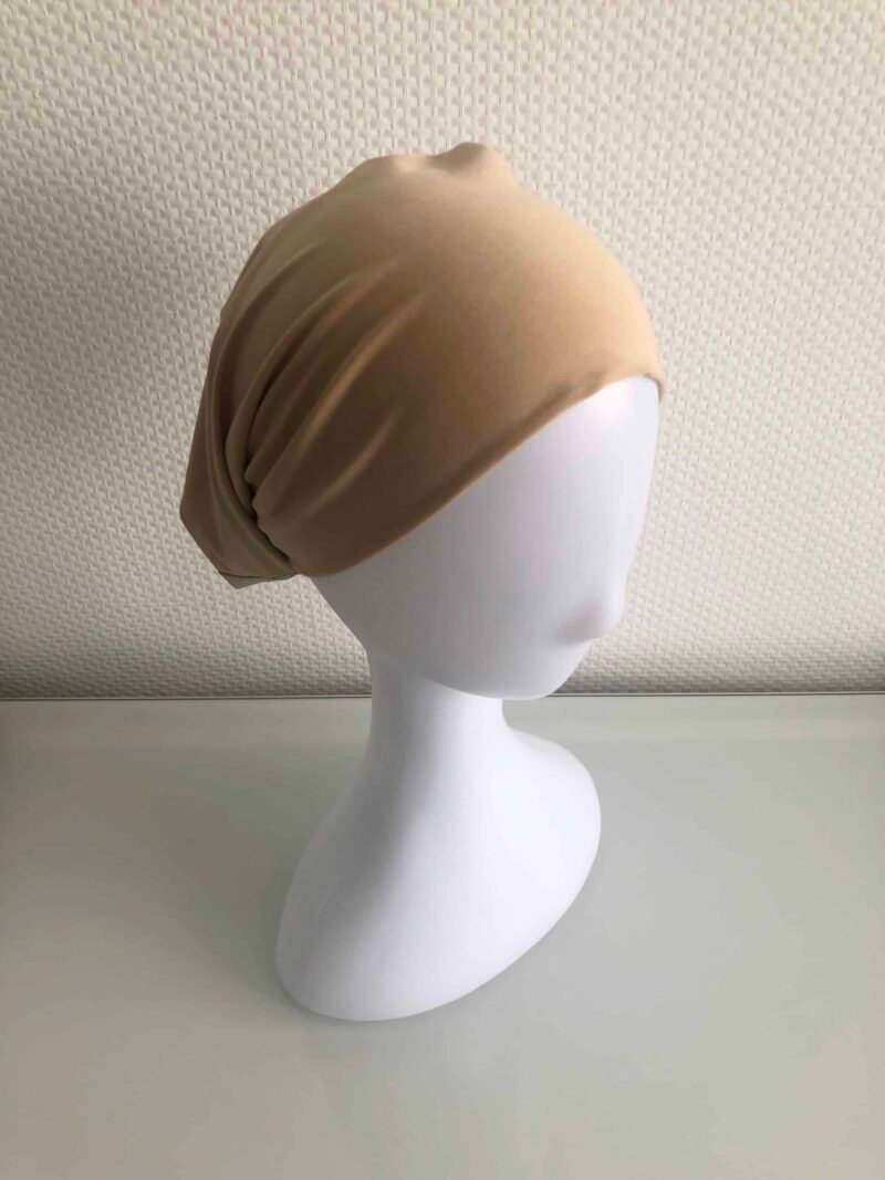 Bonnet à Hijab tube nude