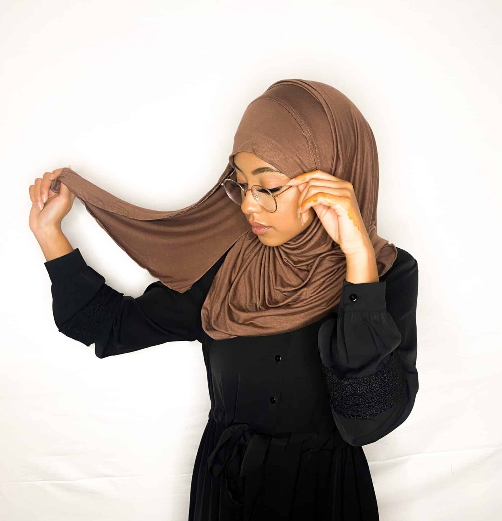 hijab lunettes