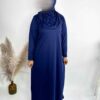 Robe de prière 2 pièces Aylin Bleu Marine