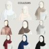 Hijab pour lunettes en Jersey toutes les couleurs