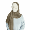 Hijab Lunette Jersey kaki