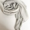 Hijab Carré Mousseline Luxe gris clair