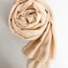 Hijab Carré Mousseline Luxe beige