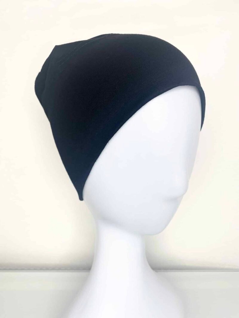 Bonnet à Hijab noir fermé