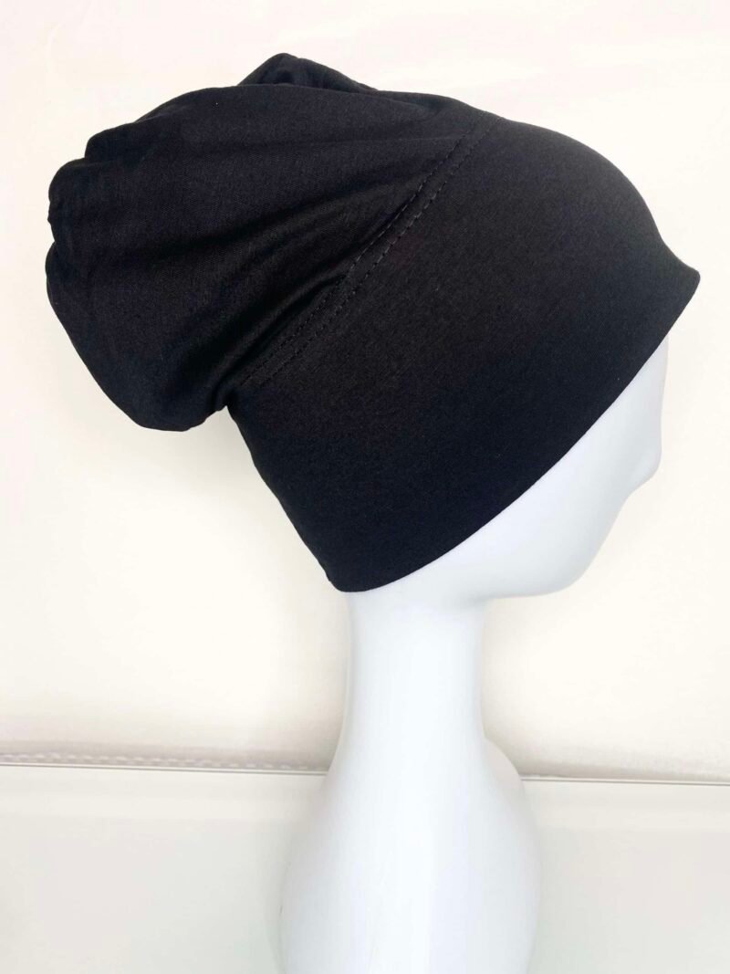 Bonnet à Hijab noir fermé