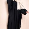 Abaya Farasha manche Papillon noire