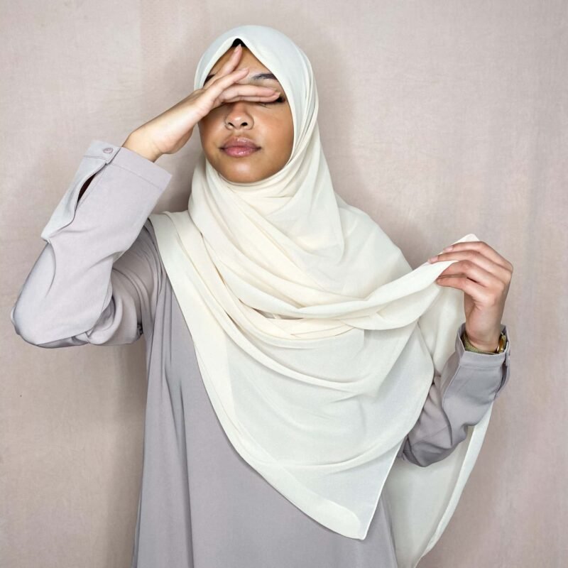 Hijab Mousseline Carré