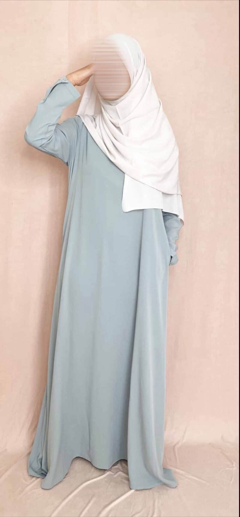 Abaya évasée longue Maryam – Image 4