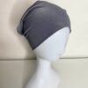 Bonnet à Hijab tube gris foncé