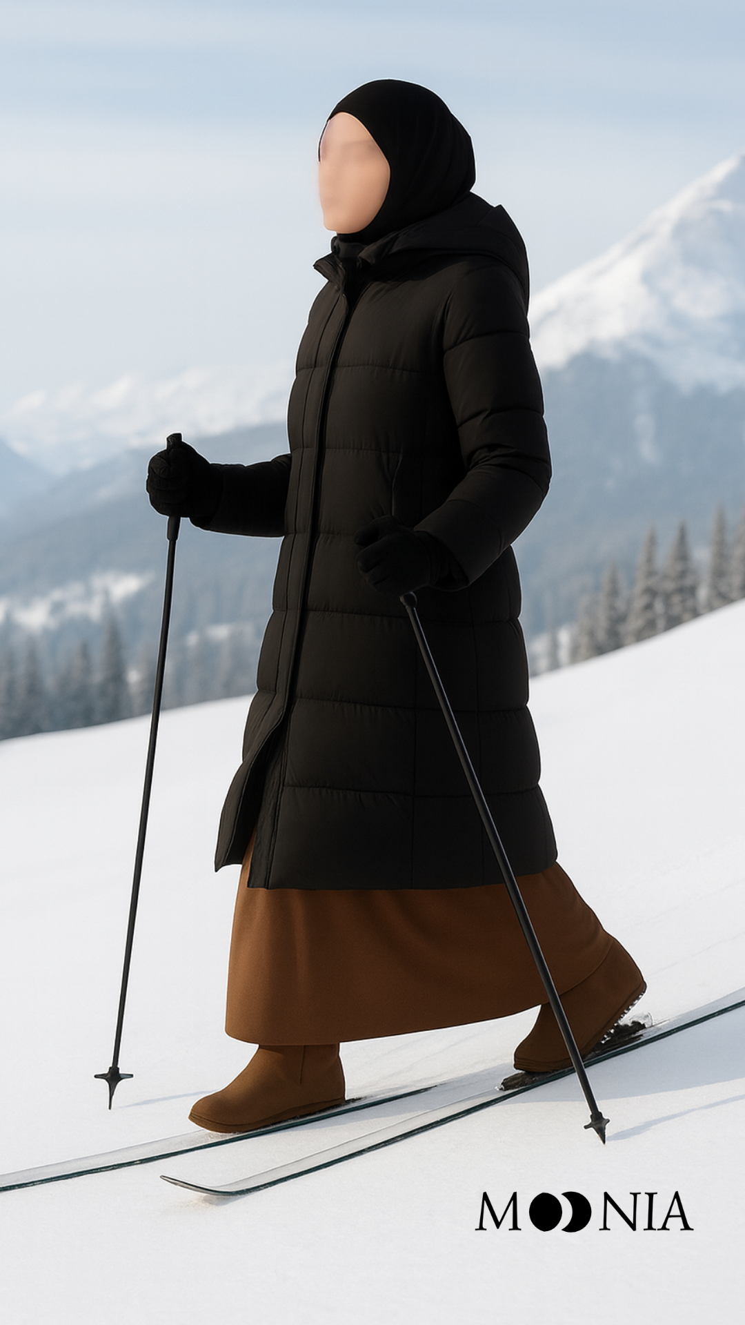 COLLECTION HIVER 2025 2026 ABAYA HIJAB KHIMAR MOONIA BOUTIQUE