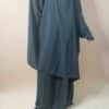 Jilbab 2 Pièces Jupe Gris anthracite