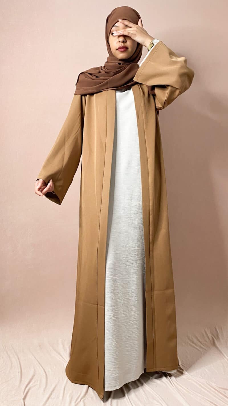 Kimono Abaya Long taupe