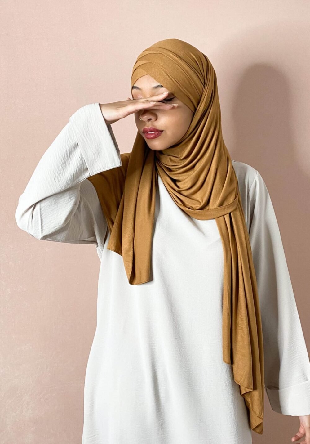 Hijab Jersey Croisé à nouer