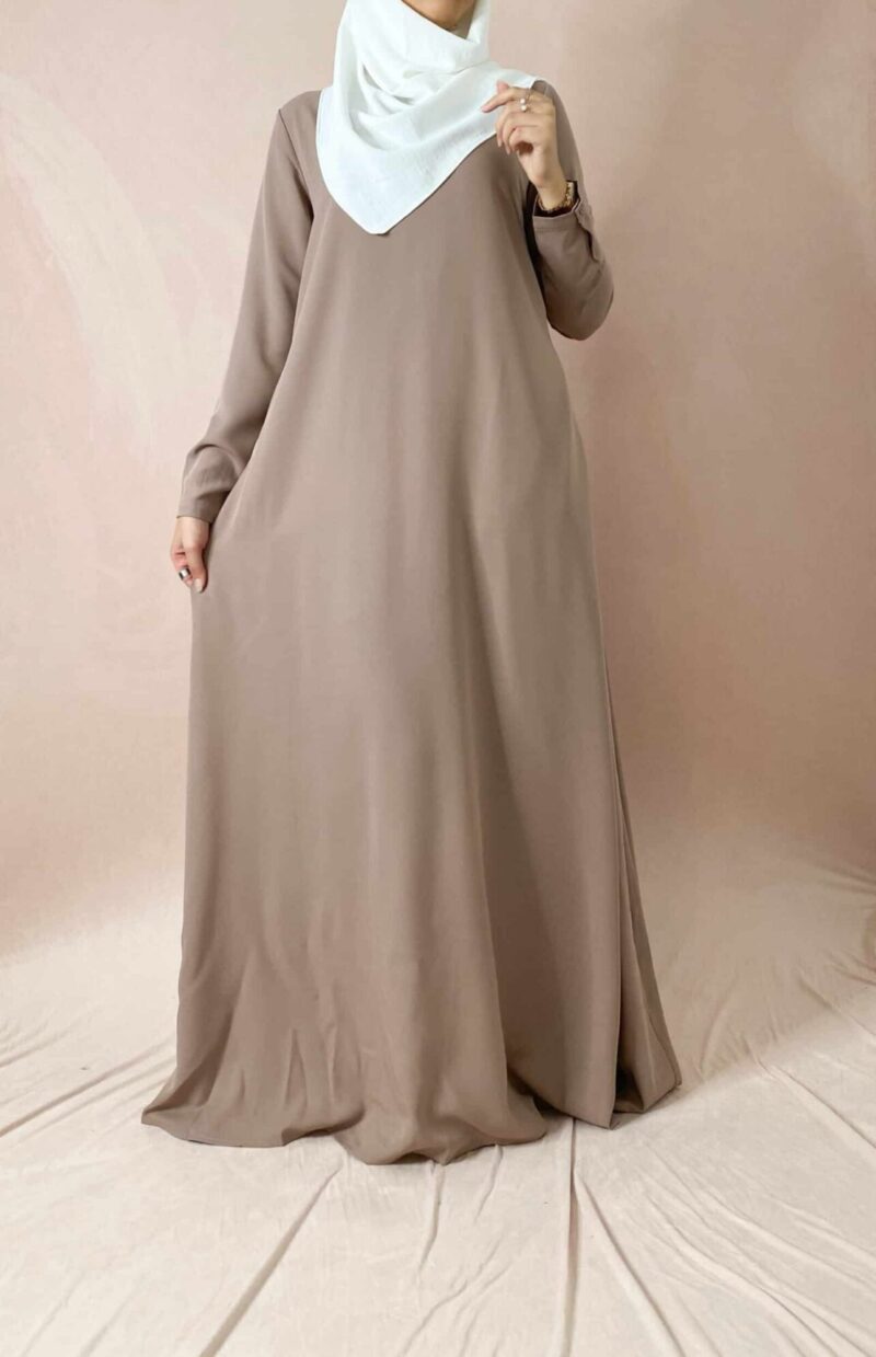 Abaya évasée longue Maryam – Image 8