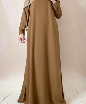 Abaya évasée longue Maryam
