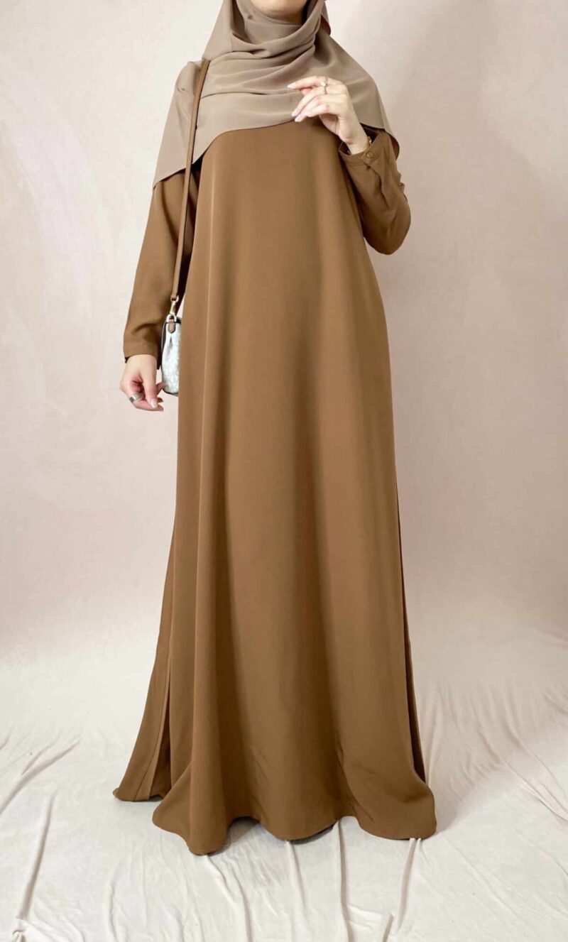 Abaya évasée longue Maryam