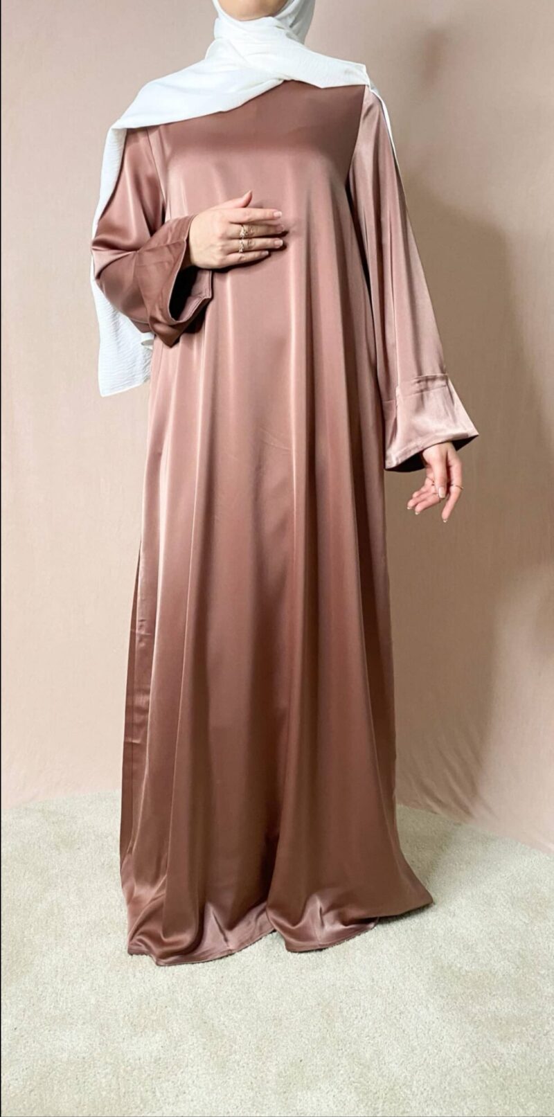 Abaya Farasha Satiné – Image 3