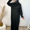Robe de prière 2 pièces Aylin Noir