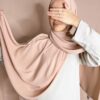 Hijab Soie de Médine à enfiler rose