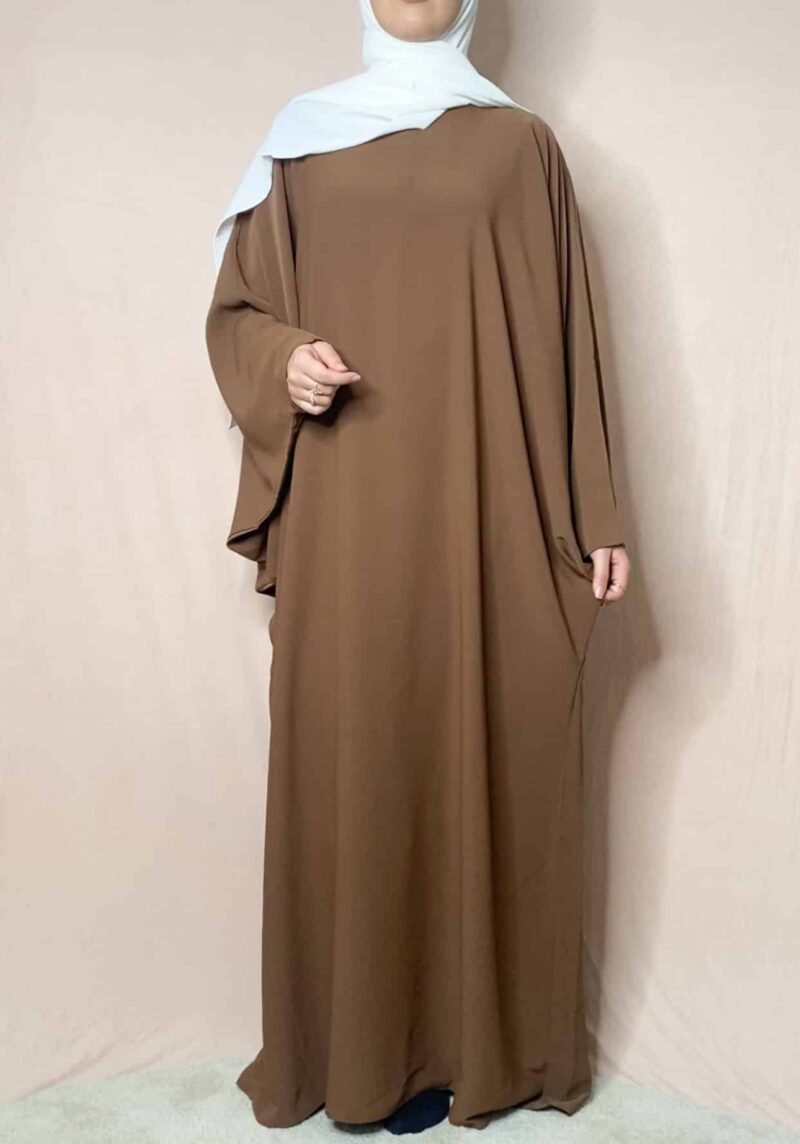 Abaya Papillon Soie de Médine