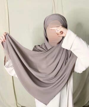 Hijab Soie de Médine Croisé à nouer
