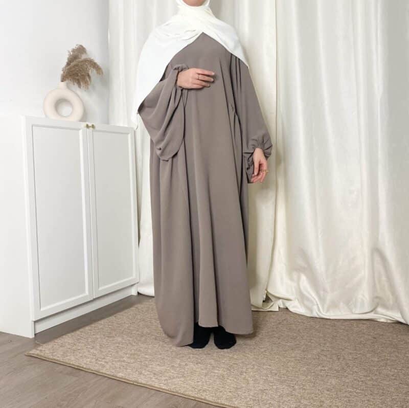 Abaya jazz manche bouffante Maria – Image 2