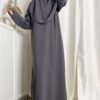 Robe de prière 2 pièces Aylin Gris