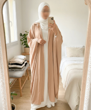 Abaya papillon longue Chemise
