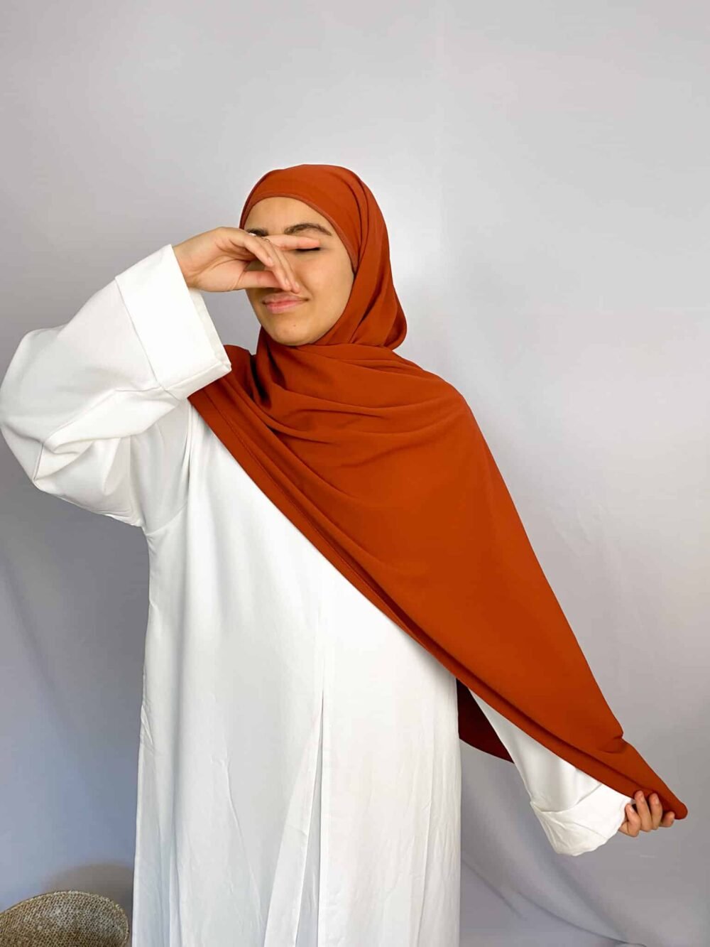 Hijab Jazz de Soie à Nouer