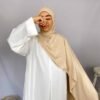 Hijab Jersey Cagoule beige nude