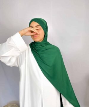 Hijab Jersey croisé