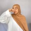 Hijab Jersey Cagoule taupe