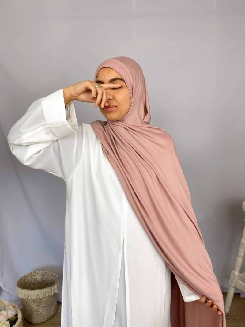 Hijab Jersey Cagoule rose