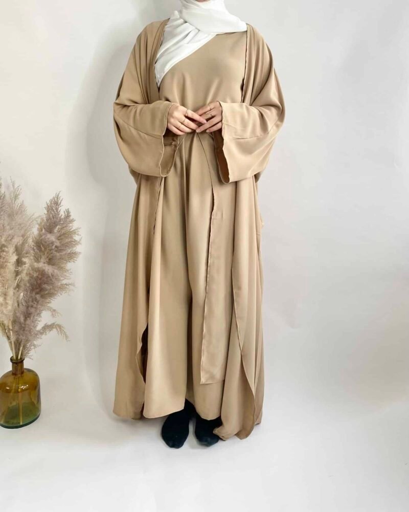 Abaya Kimono 3 pièces Nina