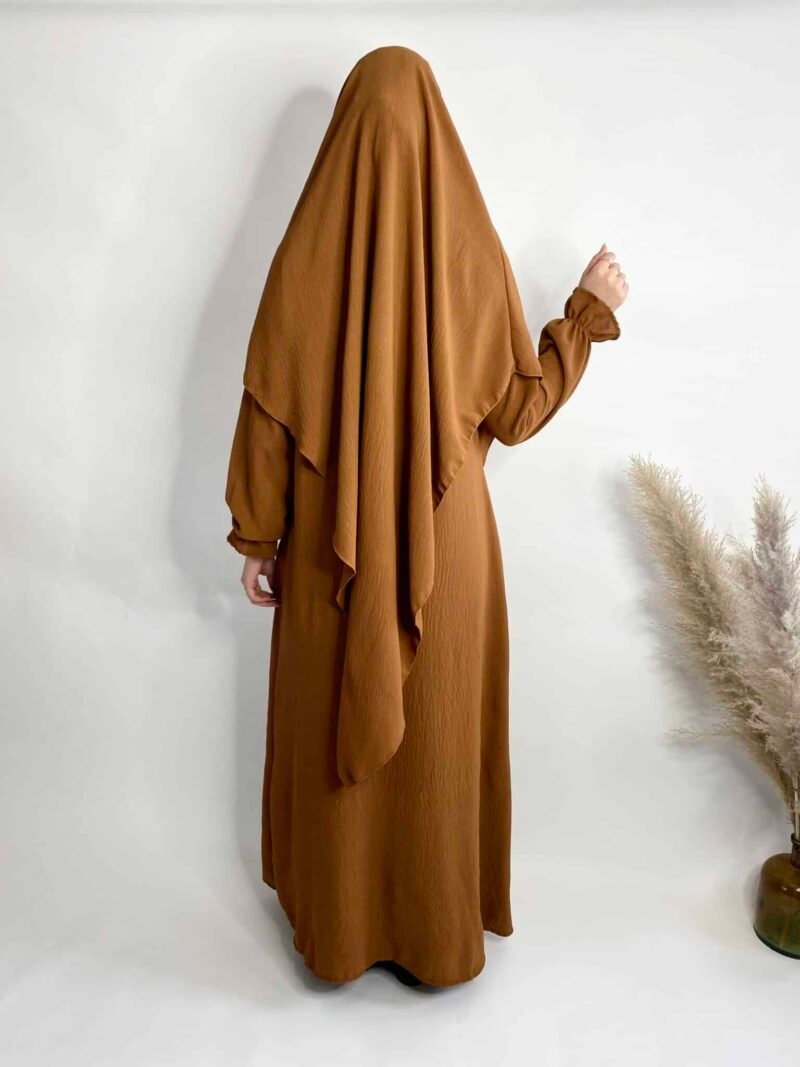 Abaya khimar Jazz à Volant