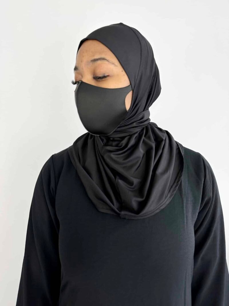 Hijab Cagoule à Pression