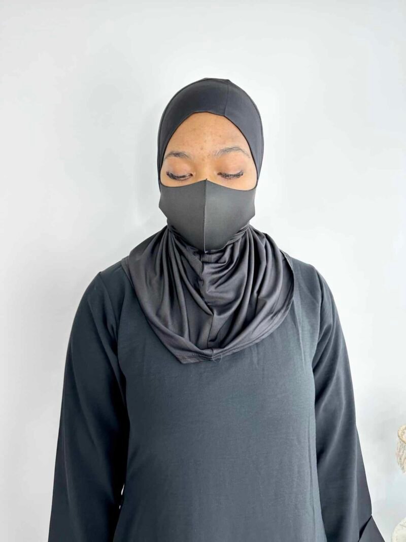 Hijab Cagoule à Pression