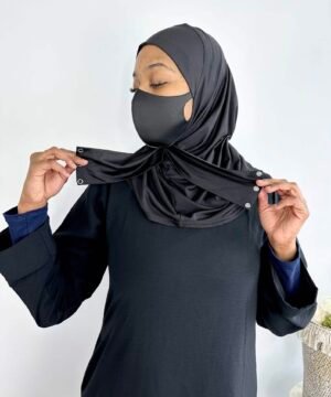 Hijab Cagoule à Pression