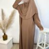 Robe de prière 2 pièces Aylin Taupe
