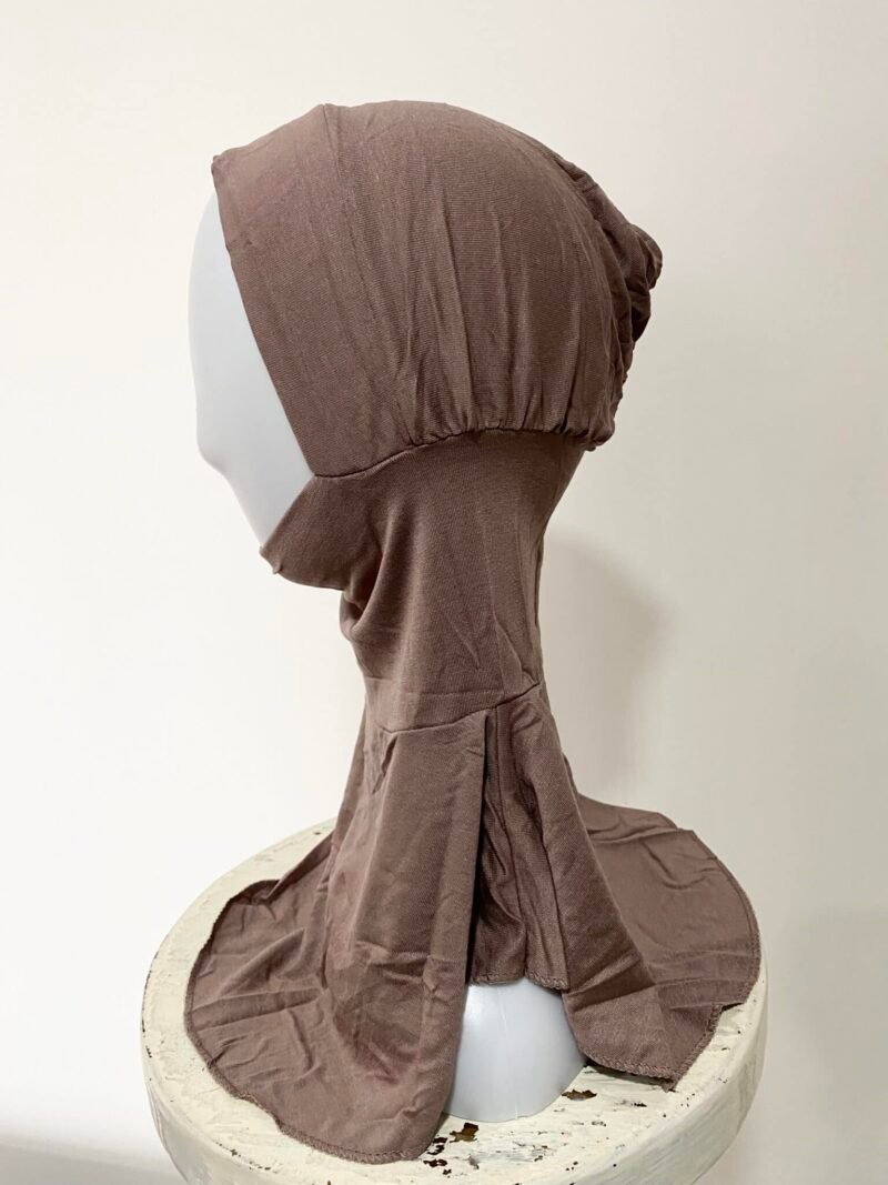 Cagoule hijab taupe