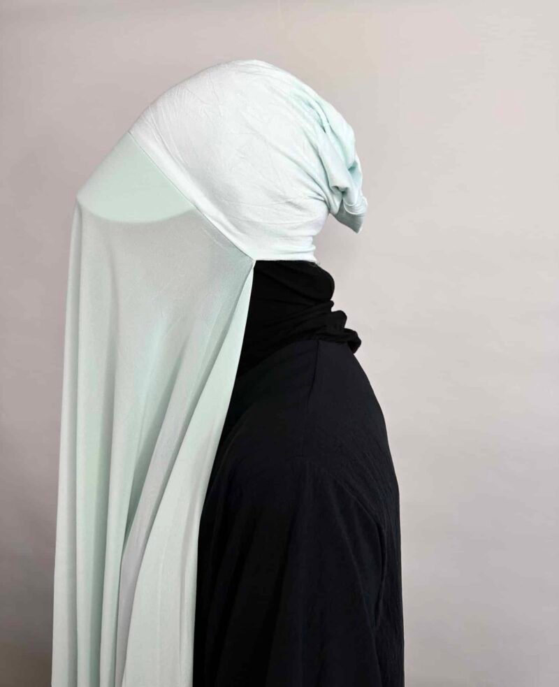 Hijab Casquette à enfiler en Mousseline