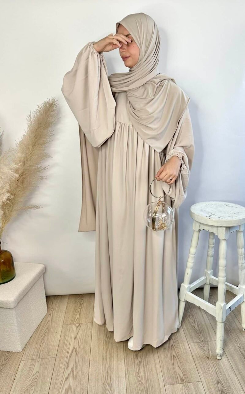 Abaya Maria en Soie de Medine