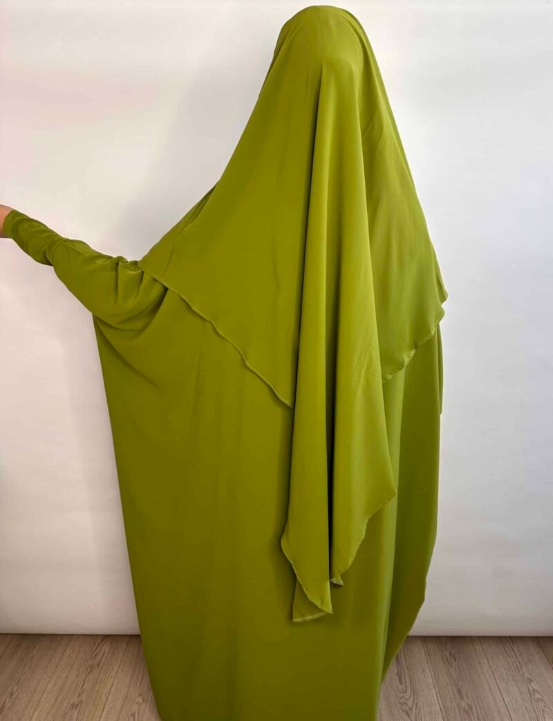 Abaya Khimar Soie de Médine