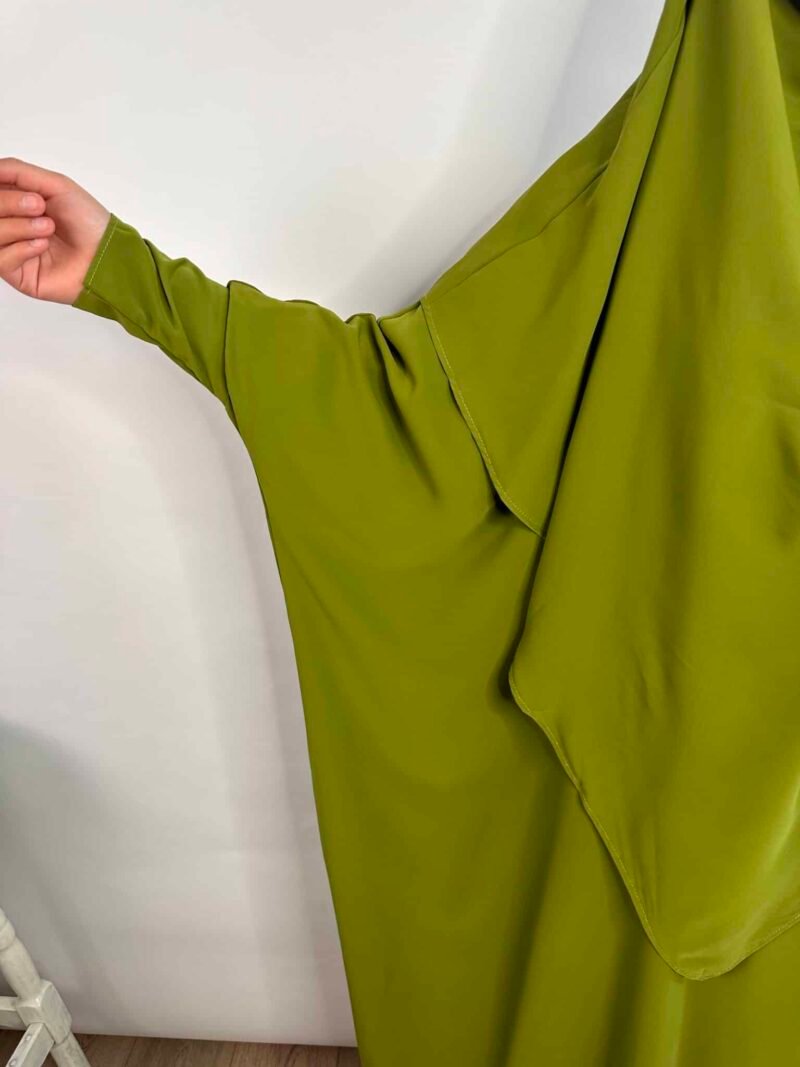 Abaya Khimar Soie de Médine