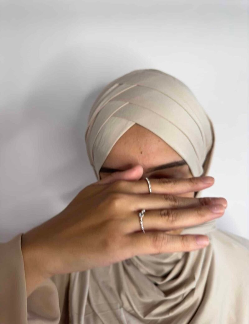 Hijab Croisé trois bandes