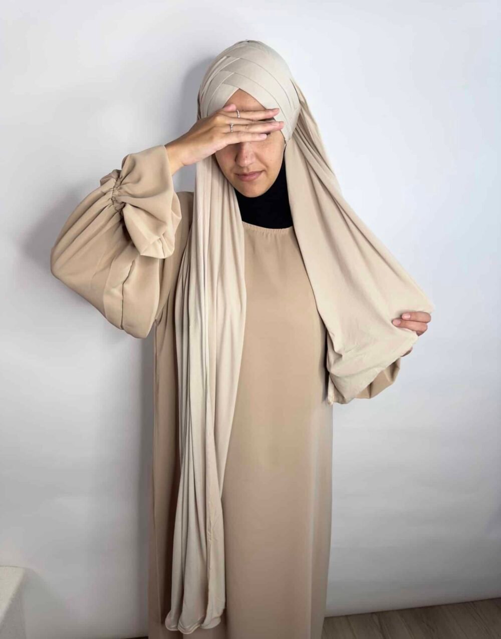 Hijab Croisé trois bandes
