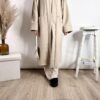 Manteau femme musulmane papillon avec poche